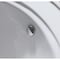Fauceture VPB1318B Templeton 31" x 22" Ceramic Console Sink Basin, White VPB1318B - alternate 2
